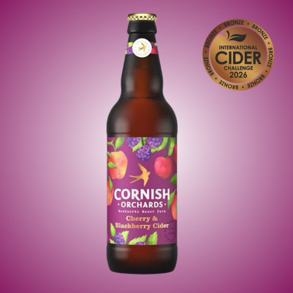 Cornish Orchards Cherry and Blackberry - 500ml Bottle