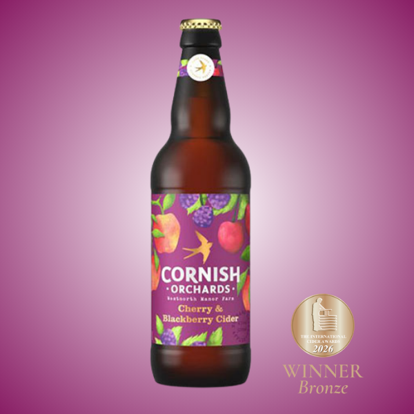 Cornish Orchards Cherry and Blackberry - 500ml Bottle